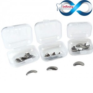 Allure matrici  SS RCT - Matrici sectionale metalice conturate set 10  